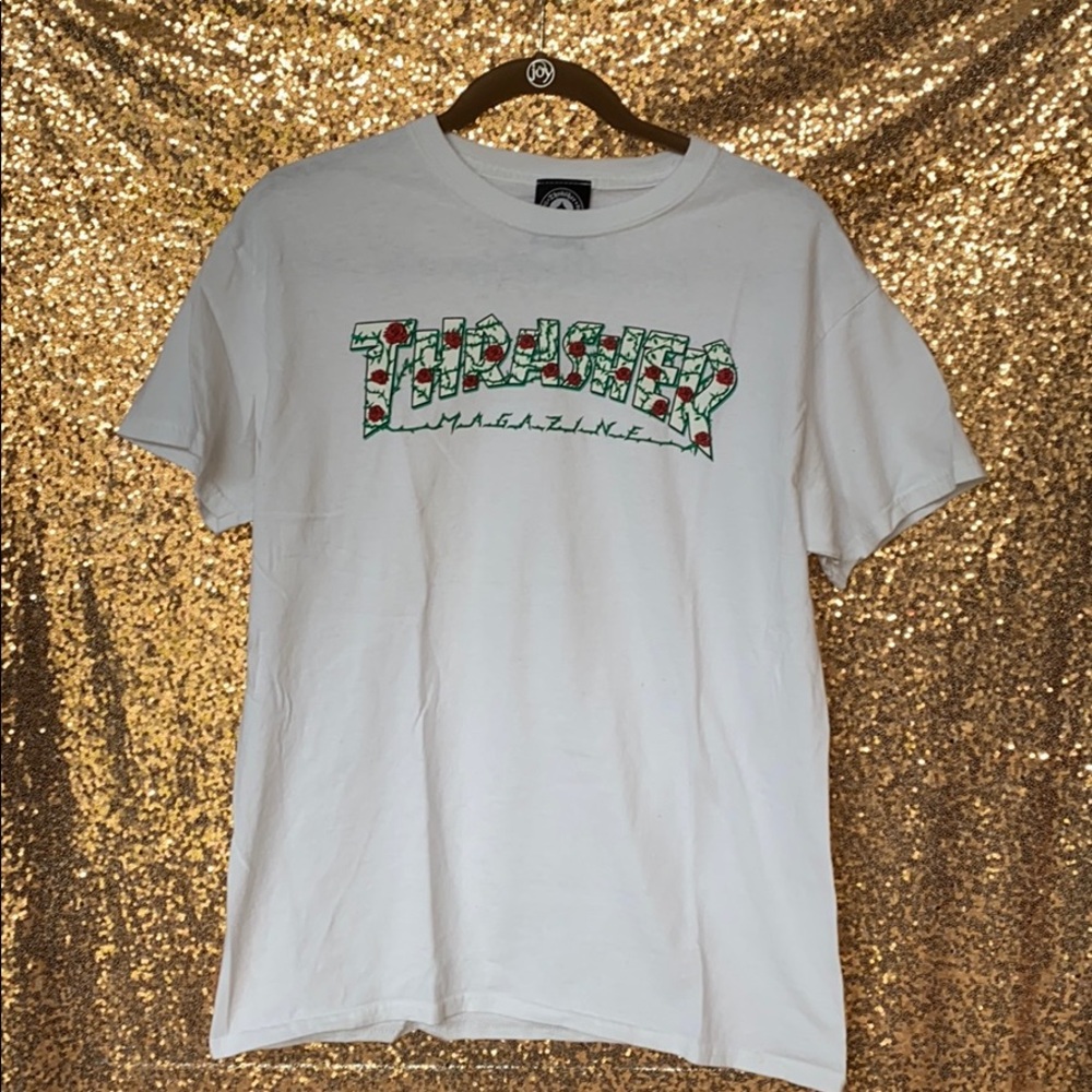 White Thrasher Tee